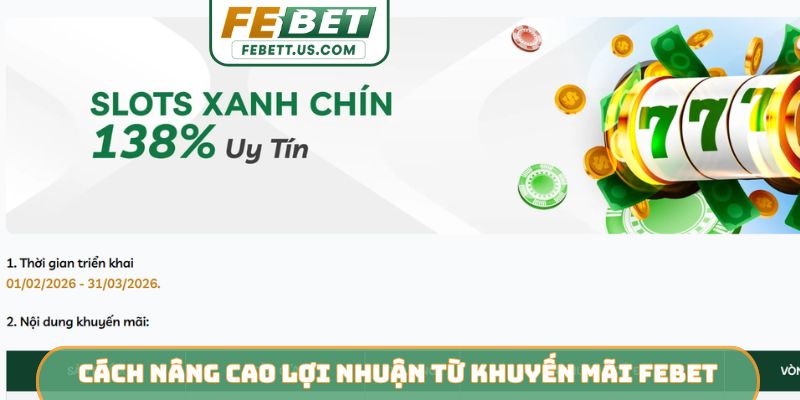 Khuyến mãi febet Cách nâng cao lợi nhuận từ khuyến mãi Febet