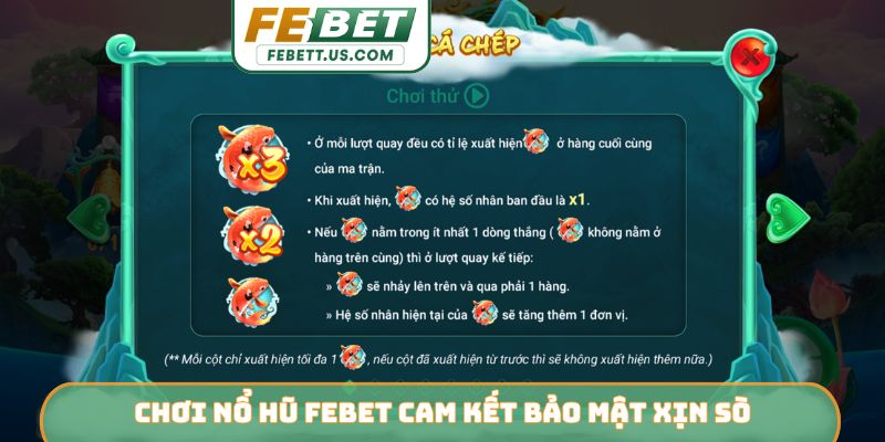 Long Môn FEBET - Hành Trình Cá Chép Hóa Rồng Săn Thưởng Lớn Chơi nổ hũ FEBET cam kết bảo mật xịn sò