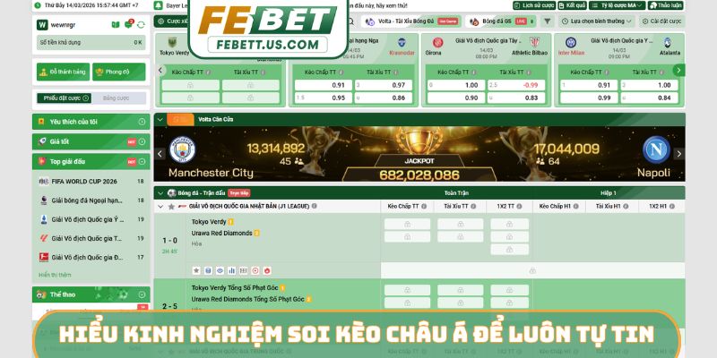3 Kinh Nghiệm Soi Kèo Châu Á Từ Febet - Thắng Lớn Cực Dễ Hiểu kinh nghiệm soi kèo châu Á để luôn tự tin