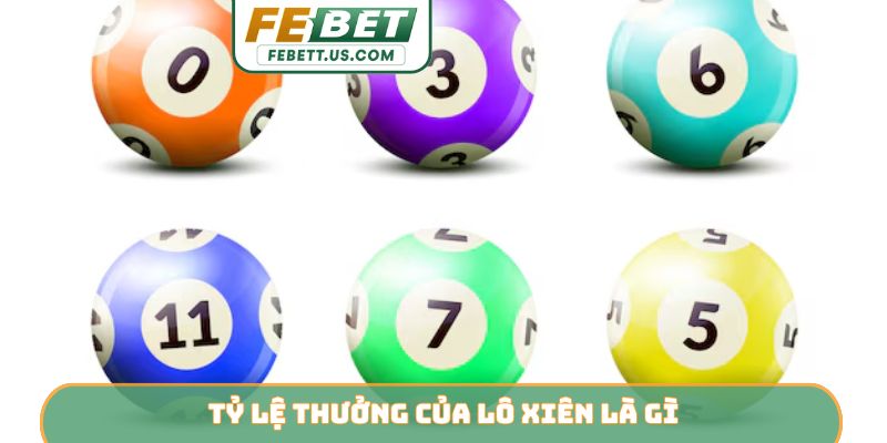 Lô Xiên Là Gì - Cẩm Nang Chinh Phục Mọi Bảng Thưởng FEBET Tỷ lệ thưởng của lô xiên là gì